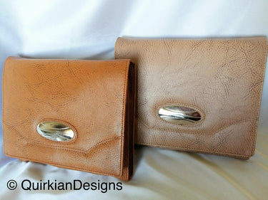 Beige Brown Fake Leather Bag, Day HandBag, Shopping Crossbody Sling Purse, Faux Leather Bag, Office Wear